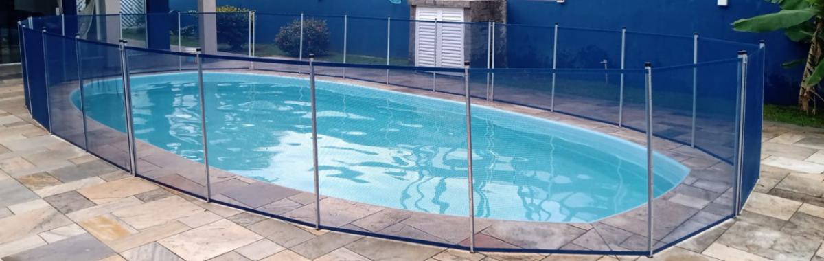 Cerca de proteção para piscinas