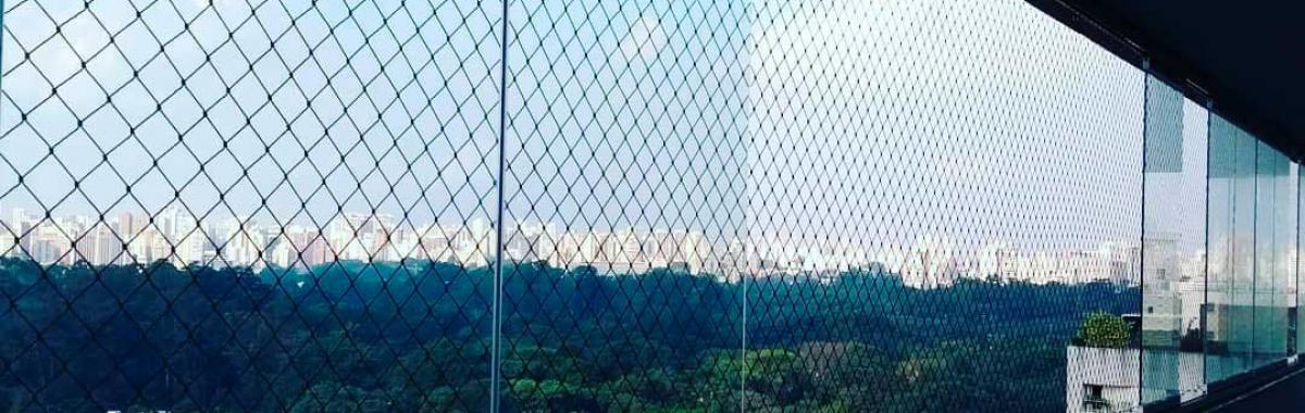 Redes de proteção em Ibirapuera